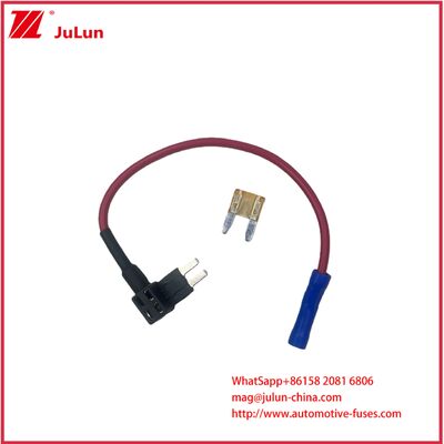 Wire harness terminal Blade Mini Micro2 Power Fuse holder 1A  5A 7A  15A 32V Car Fuse Holder Featuring PVC brass Material Designed for ACU ACN ACS ACZ ANL ANM ANS Fuse Applications Long Lasting