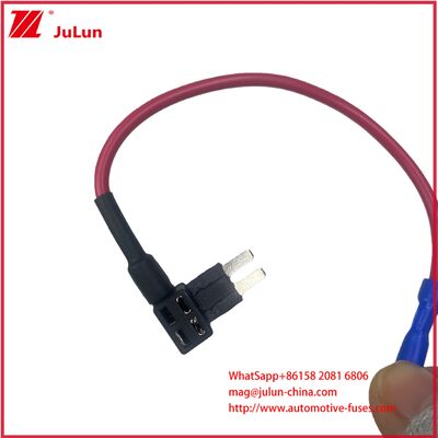 Wire harness terminal Blade Mini Micro2 Power Fuse holder 1A  5A 7A  15A 32V Car Fuse Holder Featuring PVC brass Material Designed for ACU ACN ACS ACZ ANL ANM ANS Fuse Applications Long Lasting