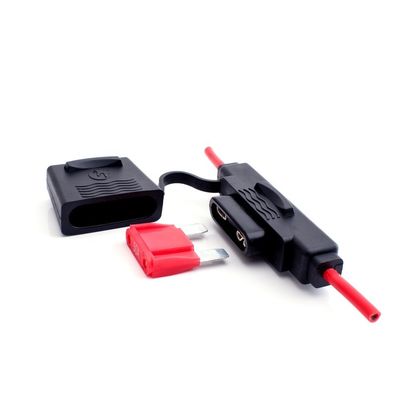 Waterproof Automotive Inline Fuse Holder With PVC Insulating Body