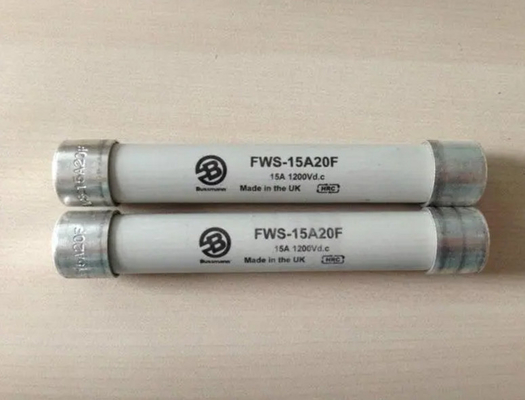 FWS Series Ceramic Tube Fuse 1250V / 1500V / 2000V Suitable For Small AC Drivers