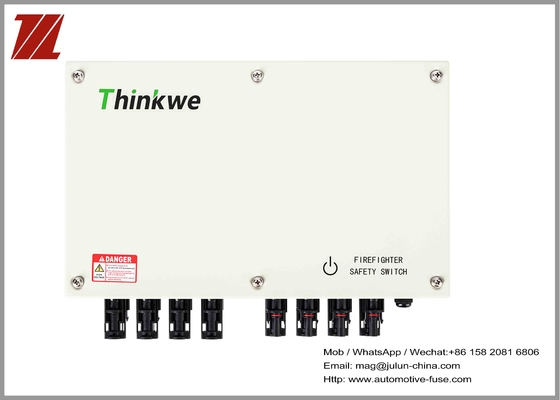 Family House Roof Outdoor Fire Safety Switch With Solar Power Generation