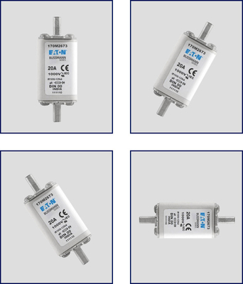 DIN43620 1000V 20-225A Square Fuse170m2673 / 170m2685 Model