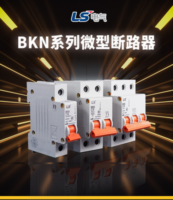 BKN Micro Broken Circuit Breaker , LG / LS Electric Small Circuit Breaker