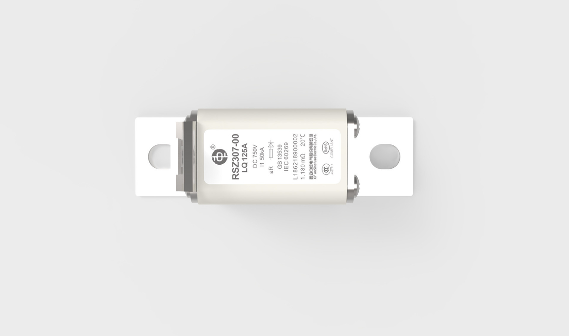630A 750VDC Electric Vehicle Ceramic Fast Fuse RSZ307-00-LQ Excellent DC Performance