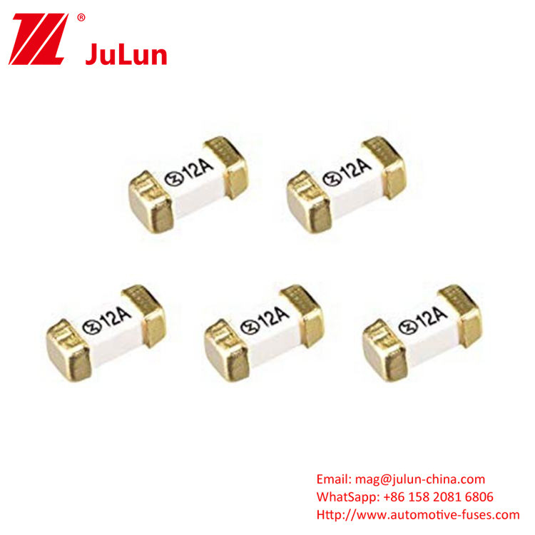Ceramic Copper SMD Electronic Circuit Board Fuses UL VDE PSE KC CCC 250V 12A 250V