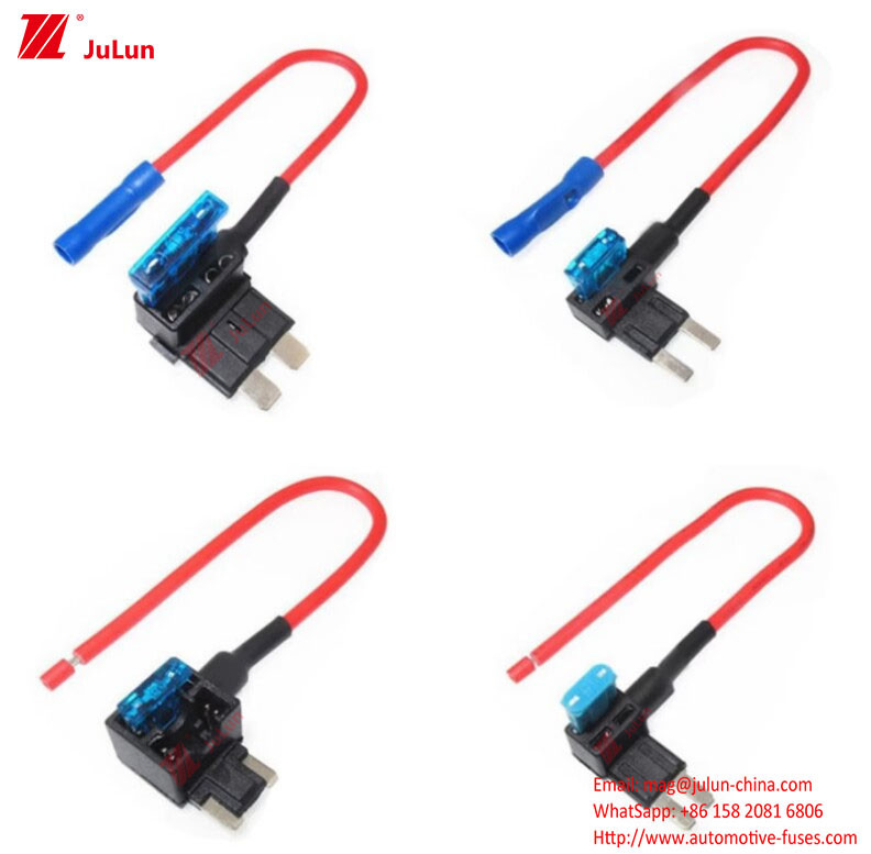 ACN ACU ACS Low Voltage Fuse Holder Car Steamship Electrical Reclaimer Motorcycle Charging Pile 5*20mm -25-125°C