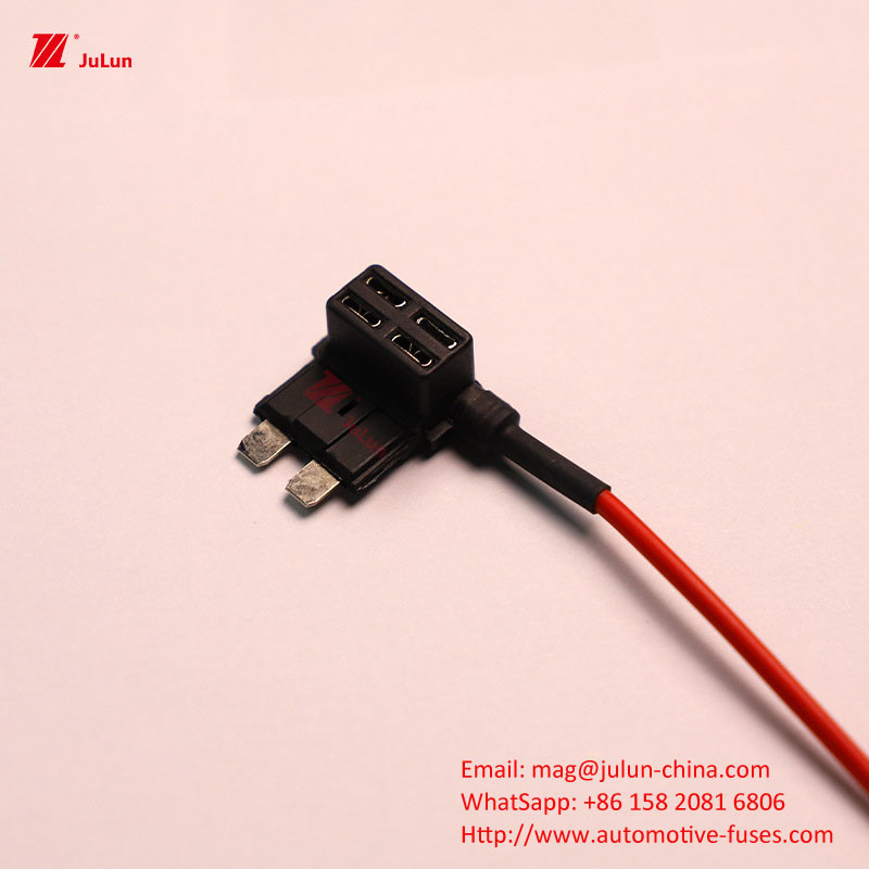 Customizable Electrical Reclaimer Low Voltage Fuse Holder ACS ACU ACN For Holding Current 1A  Maximum Current 35A