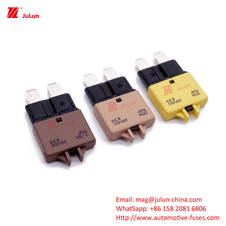 Restorer Motor Ship Chip Type In Line Circuit Breaker Protector UL VDE Standard -45-180°C Temperature Range