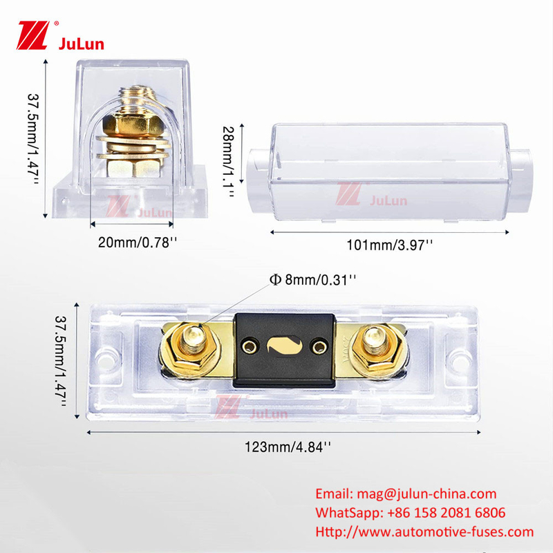 Car Multi-Way Fuse Box Modified Safety Seat Multi-Way BX2141A-1 Car Safety Box Assembly