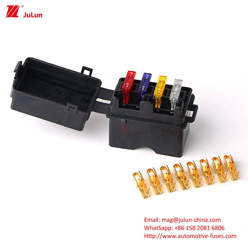 Auto Fuse Nylon Fuse Holder 32V 30A-500A Rated Voltage ANM High Power Fuse Box Accessories