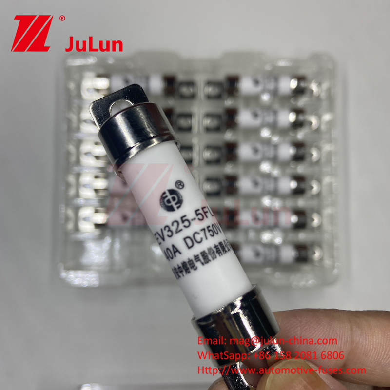 FUSE DC750V 10A 15A 20A 25A 30A For AutomoDC Electric Vehicle Fast Charging  With Temperature Control Range -45-125.C