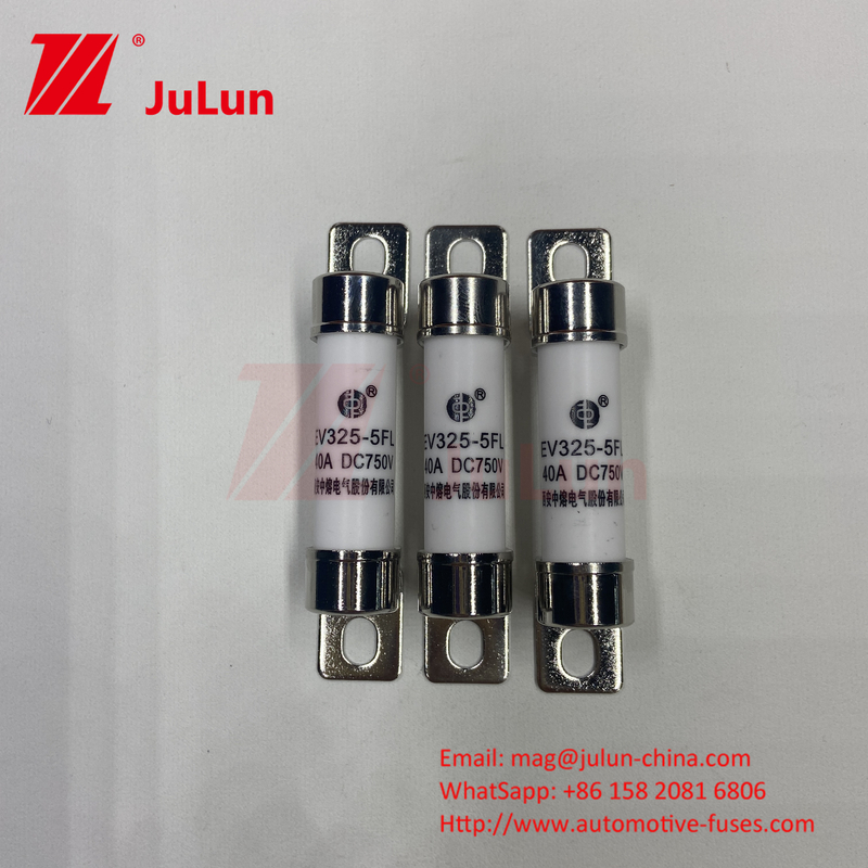 EV Fuse Boxed Embedded For Electric Vehicle Traction Systems 750VDC 25A 30A 40A 50A 14*51 Ues For EV325 Car Charger