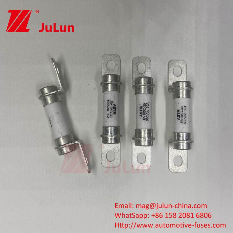 Excellent DC Breaking Capability For Hybrid Vehicles And Battery Energy Storage Systems Fuse 15A 20A 30A