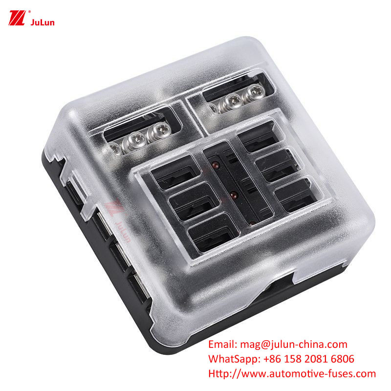 ANS/MIDI 30A-500A Manual Reset Circuit Breaker For Automotive Plastic/Nylon Housing