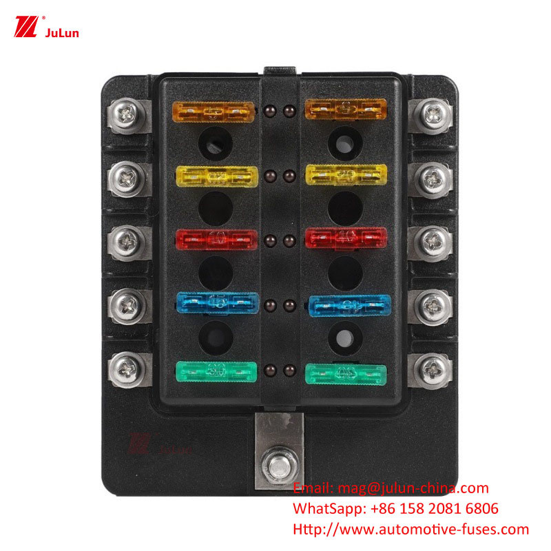 The 10-Way Car Safety Box Is Used To Manually Reset The Powerboat Circuit Breaker By Holding The Bolts/Bolt Fuses With C