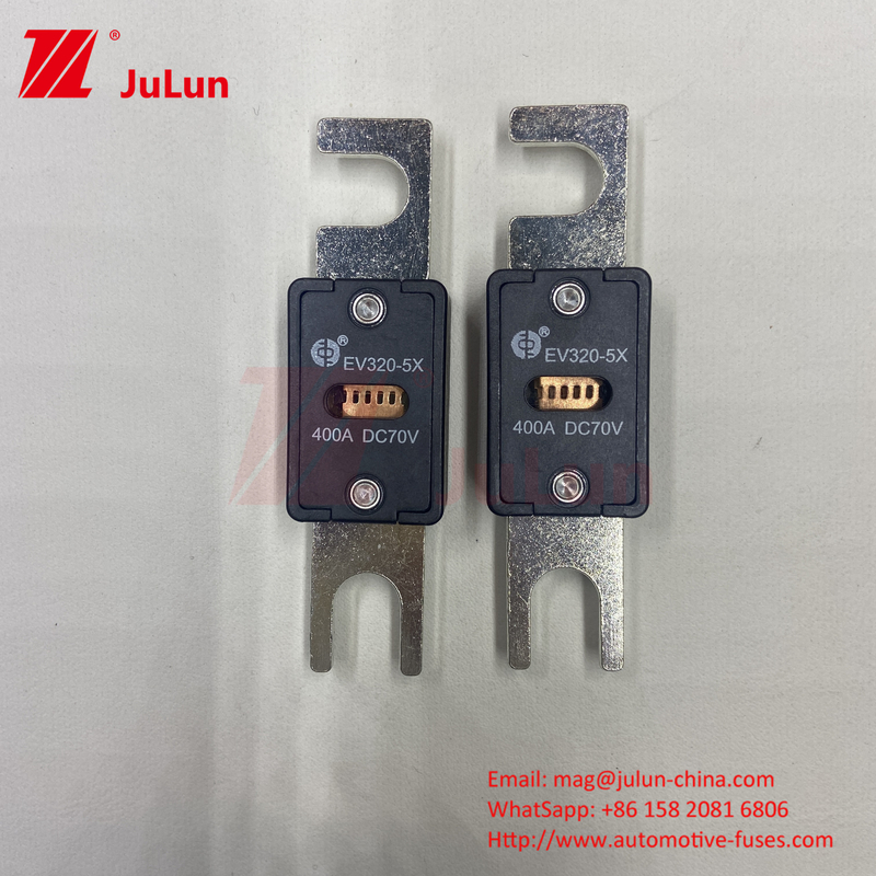 Automotive EV Fuses In Current Ratings 80-500A - Complying To ISO8820-5 And GB/T31465.5-2015 Standards