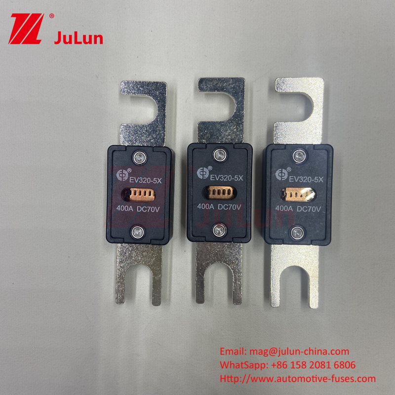 EV Electric Vehicle Fuse Boxed 70VDC Rated Voltage M6 Bolt Type 250A  EV320-5C