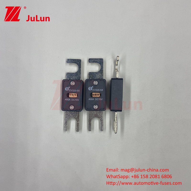 SINOFUSE Bolt M8 EV320-5X-100A  For Automobile Shocks Resistant With Ceramic Copper Silver Quartz Sand Pipe