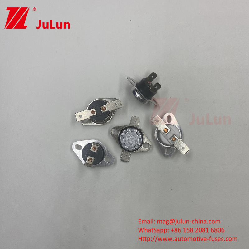 Bimetal KSD301 10A 250V Disc Snap Action Thermostats, Low Temperature Limited Control Switch H31 250V 10 13C