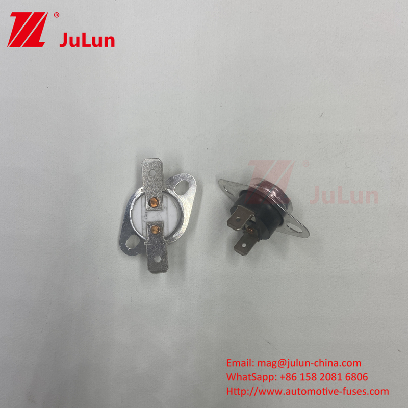 Hermal Switch Contact AC250VManual Reset Thermal Protector Microwave Ovens Use Over Heat KSD Bimetal Thermostat