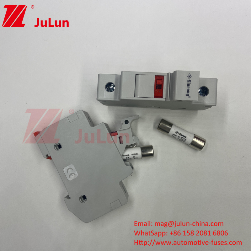 1000VDC Solar Fuse Ceramic 30kA 10x38mm Low Price 10x85mm PV Solar Ceramic DC Fuse Link 1500vdc  PV Fuse Fa
