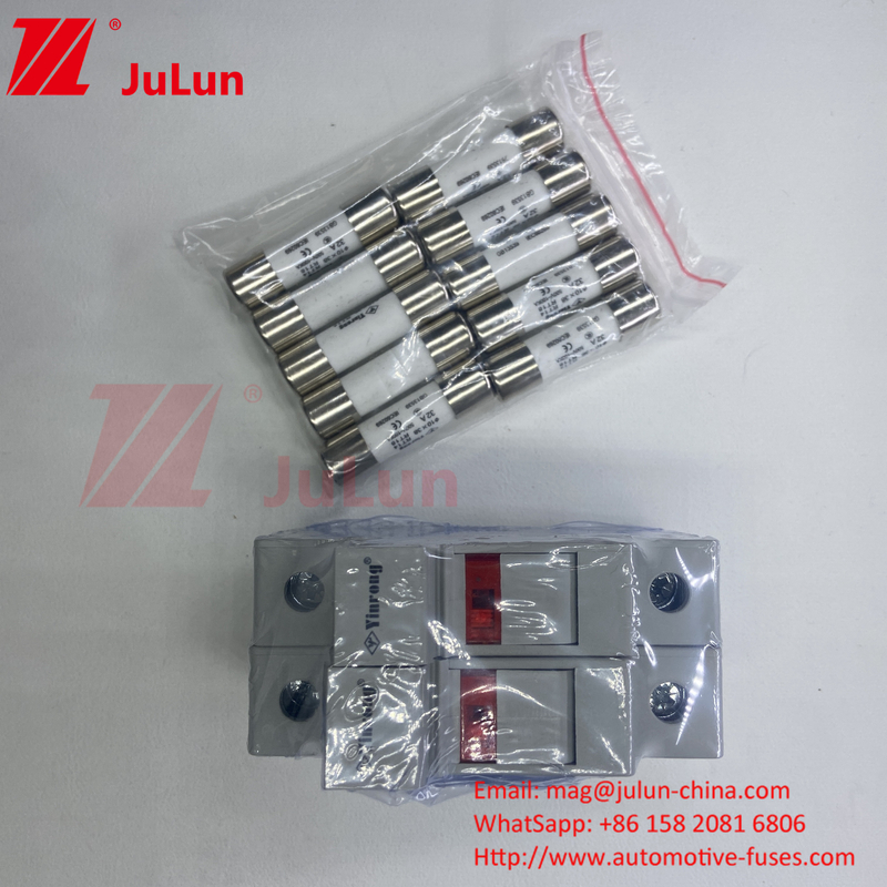 1000VDC  Solar PV Fuse Holder With 30kA 32A 63A 125A Din Rail Mounting Fuse Holders Fuse Holder B