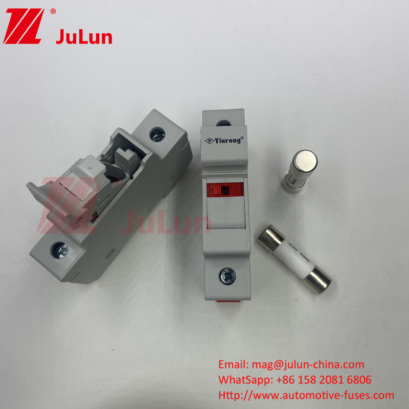 Solar PV Fuses For Photovoltaic Bus Box Protection DC 1000V PV Fuses 6A 10A 15A 20A 25A 30A High Voltage For Solar