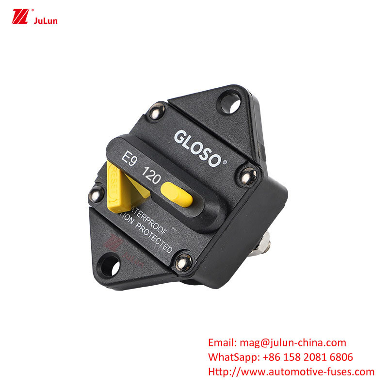 Automotive Electronic Circuit Protection With LED Light Multi-Way Fuse Box SBH-6PD Screw 30A-500A Two-Pole 32V Manual Re
