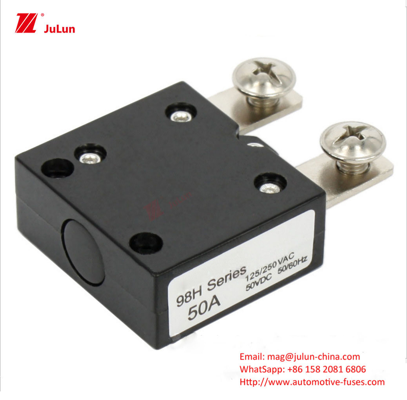 Eu UL Single/Bipolar 30A-500A Nylon Housing Fuse Holder Wide Temperature Range Automotive Fuse Box/Holder (-55 ° C To 12