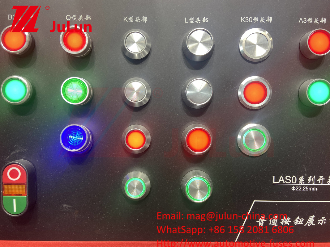 Industrial Push Button Switch Factory High Quality Plastic Push Button Switch 19mm 22mm 25mm 30mm Push Button