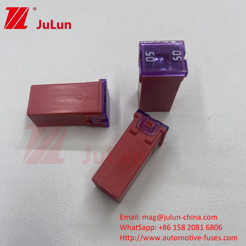 JCAS060.X Traffic Vehicle 32V 58V Automotive Blade Fuses In Various Amperages With Custom Logo