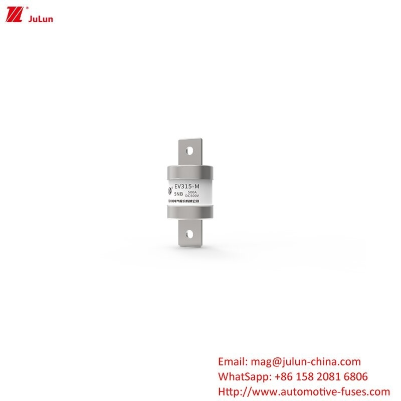 EV Charger Adapter Compatible With Electric Car  Round Tube Bolted Type Fuse DC500V