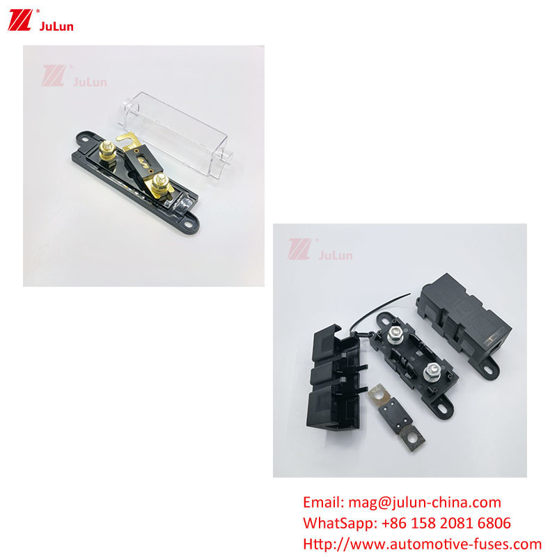 Auto Electronic Circuit Protection Boat Manual Reset Circuit Breaker 30A-500A32V Auto Fuse Holder