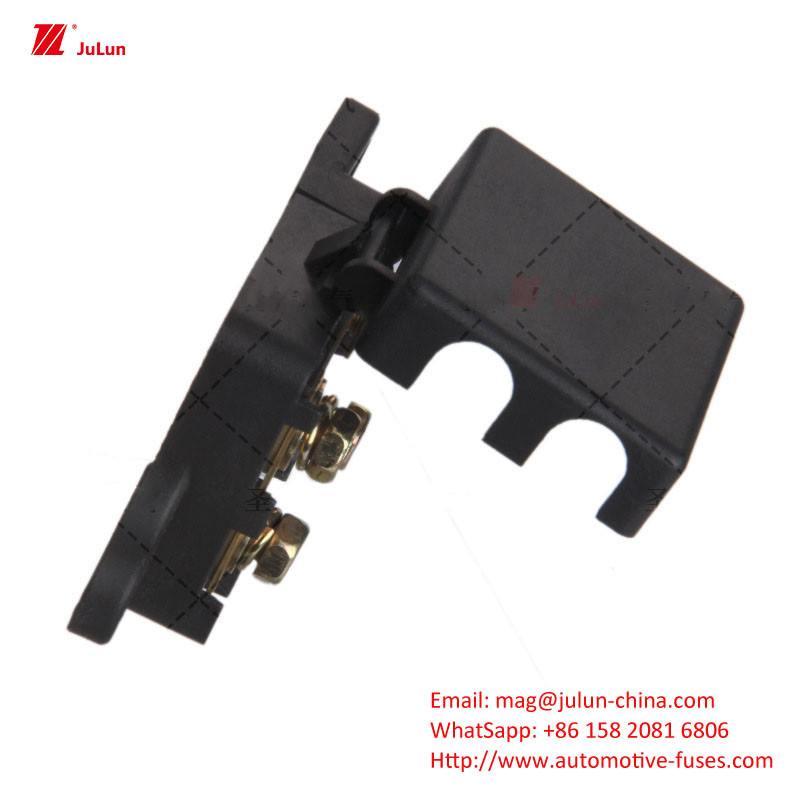 Eu UL 32V 30A-500A Copper Contact Electric Vehicle Manual Reset Circuit Breaker Plastic Housing Plastic / Nylon