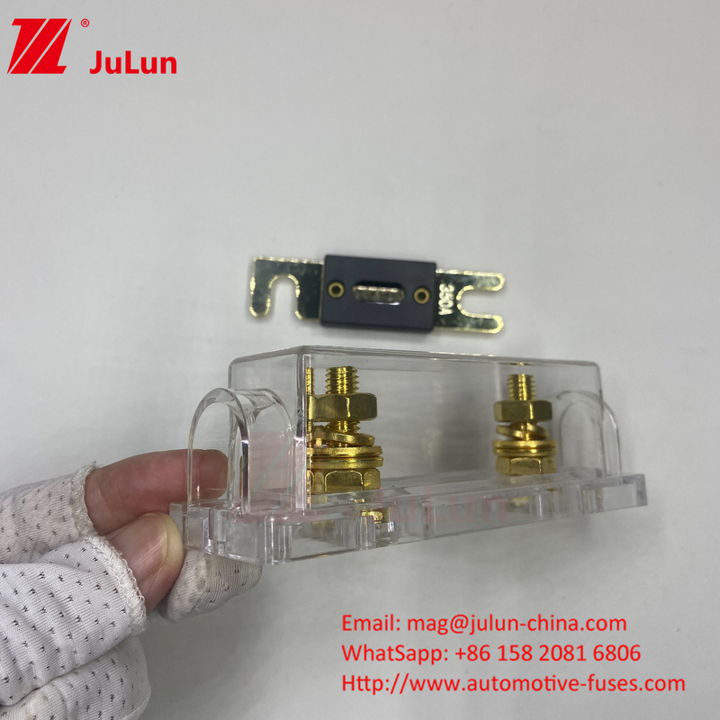 Customizable Logo Low Voltage Fuse Holder With Moisture Temperature Drop Resistance