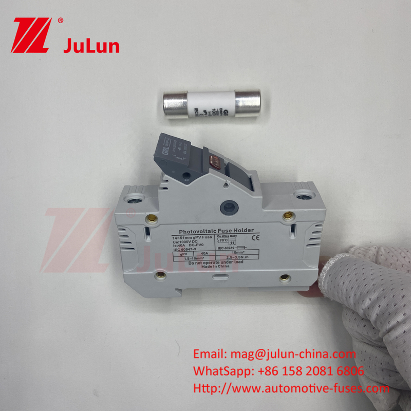 SALE Mezeen 1P 10x38mm PV DC 1000V 32A Fuse And Fuse Holder For Solar System Protection OEM Available