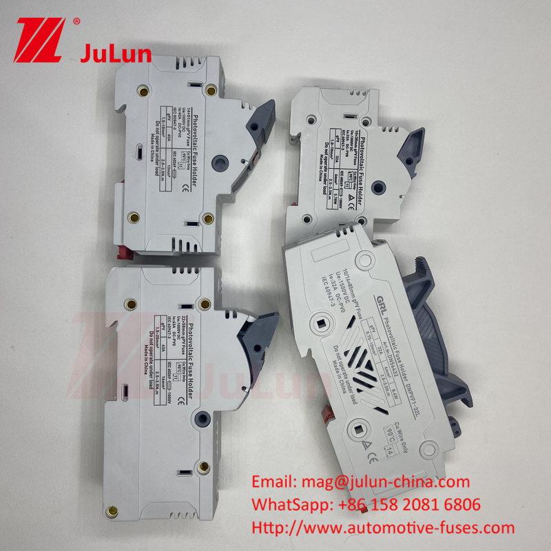 1500VDC Solar PV Fuse For Photovoltaic Module Protection Within 500VDC Rated Voltage