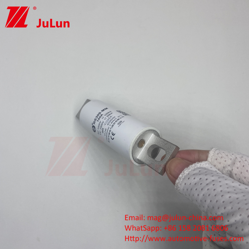RS309-MM-EV63A  For Round Tube Bolt-On Fuses 1000VDC 50KA  EV FUSE 1000VDC