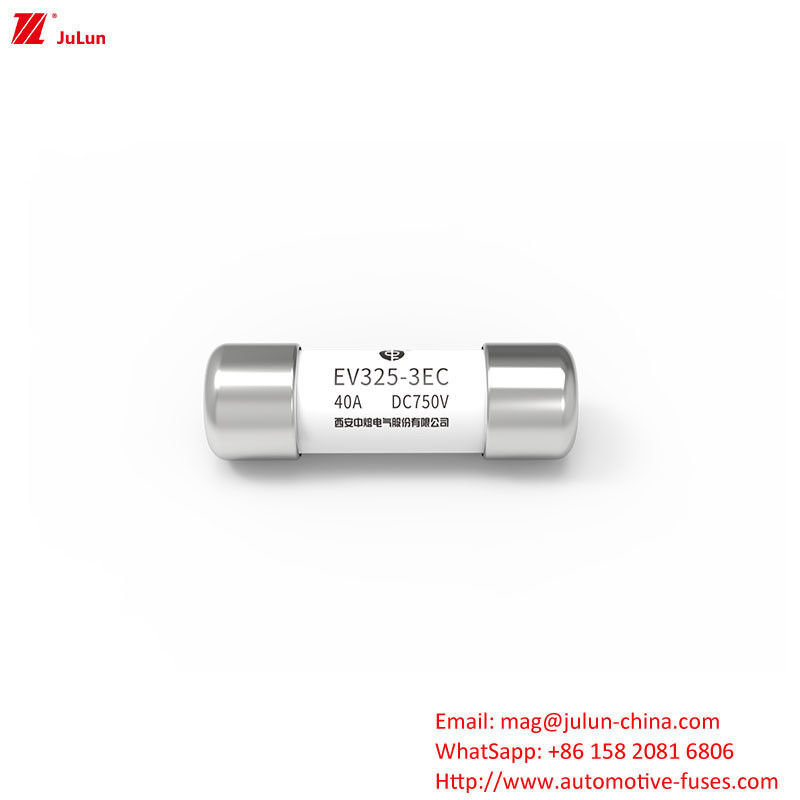 EV325-3EC Boxed AC Electric Vehicle Fast Blow Fuses 10A-50A With Sinofuse Logo