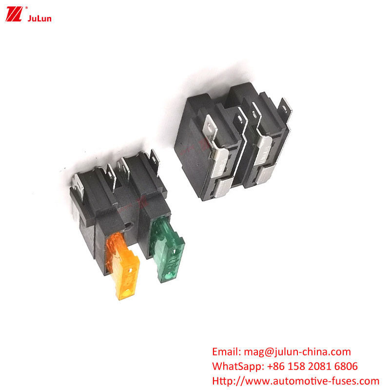 Automotive Circuit Bolt Fuse Holder Mooring Circuit Breaker 30A-500A Copper Contact Nylon Housing Material