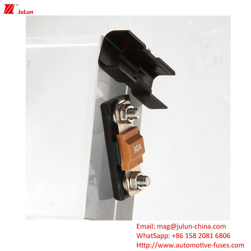 ANS MIDI Small Good Fuse Holder Motorcycle Manual Reset Circuit Breaker 30A To 500A Current Car Fuse Holder