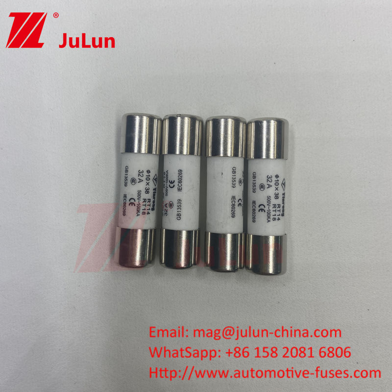 2A AC220V / AC380V / AC500V /AC690V / AC800V Photovoltaic System Thermal Fuses For Solar String Protection