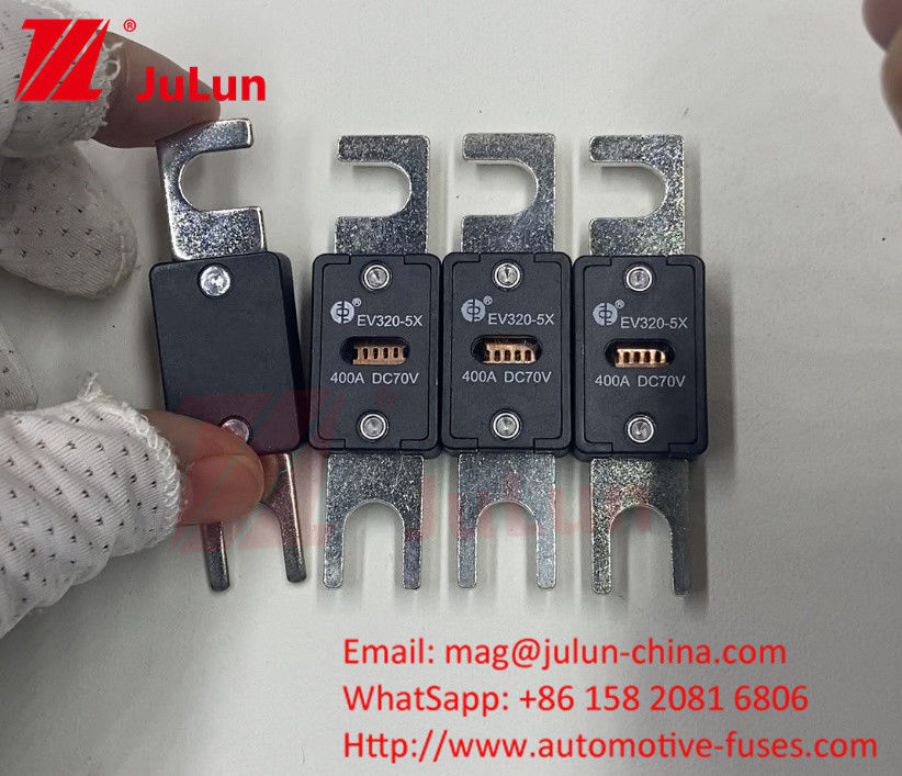 EV320 100A 200A  225A 250A 300A 350A 500A 70VDC Blow 10KA/20KA Breaking Capacity Fuse For Electric Vehicle Charging