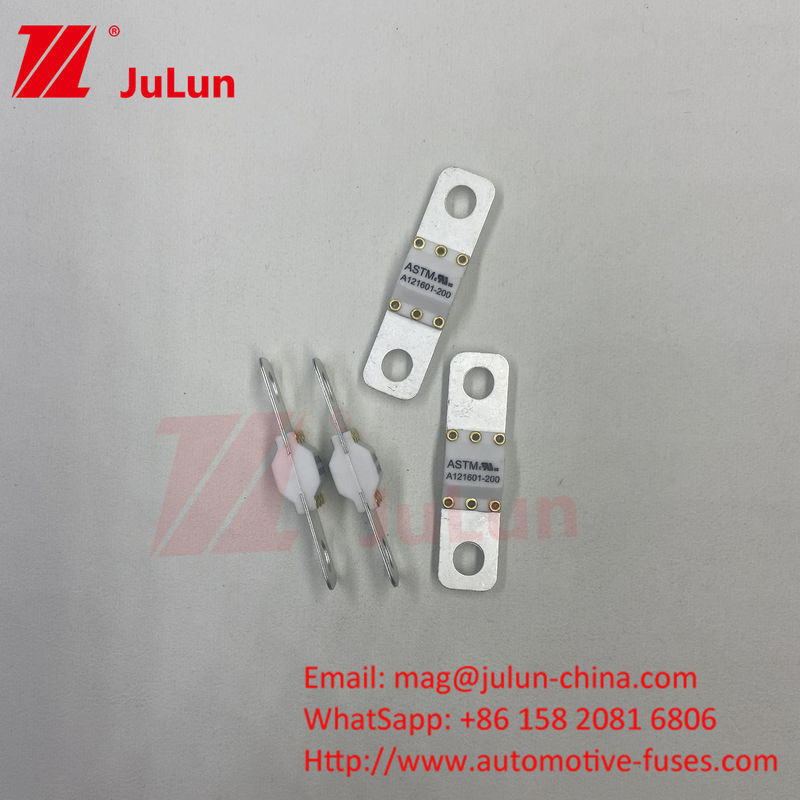 125VDC 300A ASTM Electric Vehicle Fast Charging  / Ev Dc Fast Charger Fuse With Bolt Screw Protection