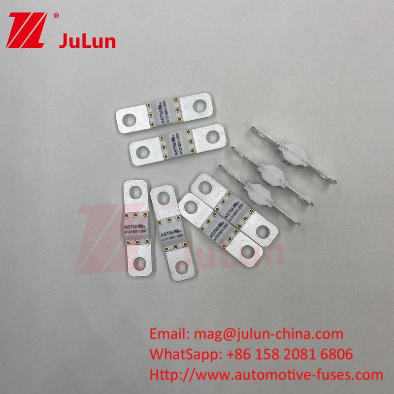 ASTM A121601 125VDC 10KA 20KA Electric Vehicle Fuse Fuses For Road Vehicles 250A  100A 150A