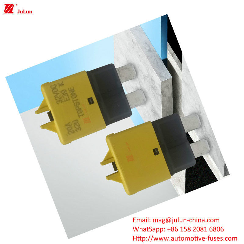 Automotive Circuit Protection Fuse Holder Plastic / Nylon EU UL Standard 30A-500A Marine Copper Contact Circuit Breaker