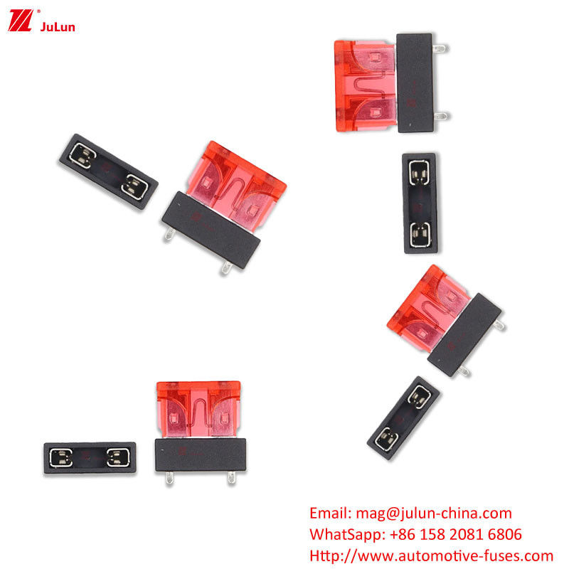 Automotive Mini Fuse Holder With 32V Rated Voltage For MIDID Fuses