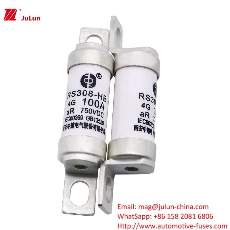 Electric Vehicle Fuse for Electric Power Current 32A-100A Bolt on Fuses Model RS308-HB4G