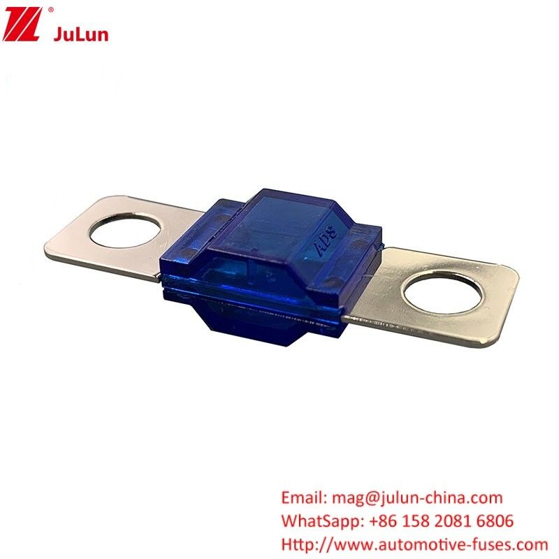 Small Round Hole Square Plug Fuse with 3KA/6KA/8KA for Electric Vehicle Protection System
