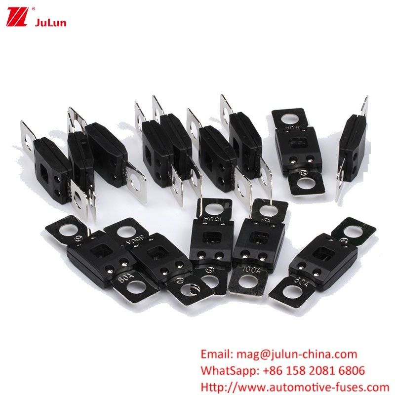 Medium Fork Bolt Type Automotive Fuse with 32V/48V/72V Rating and Screw M8 Mounting